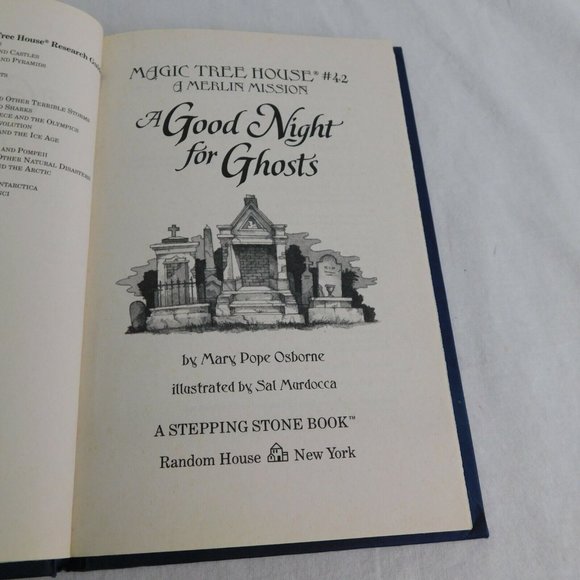 Lot of 4 Magic Tree House Hardcover NO DUST JACKET Sandstorms Camelot Ghosts - Picture 6 of 10